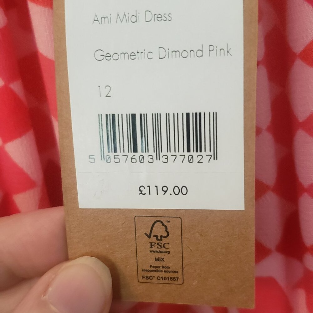 Off shoulder midi dress - Picture 4 of 6